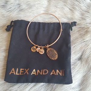 Alex and Ani gold daughter bracelet
